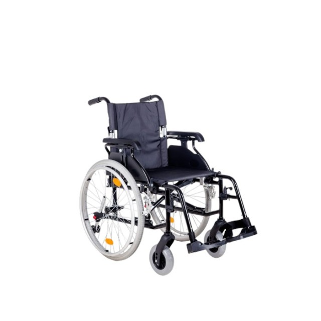 MSWC23T lightweight half back wheelchair-Photoroom